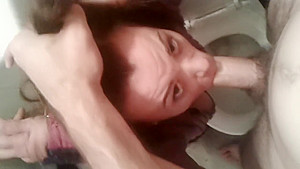 slave vala facefucked over toilet