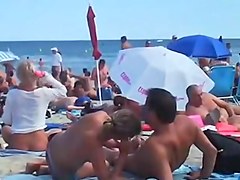 swinger beach sex