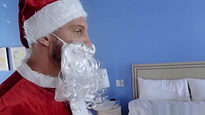 teen 18+ Ariana Marie wants Santa to punish her for being naughty