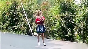 teen 18+ Babe Bella Rose Fucking With A Stranger In Public