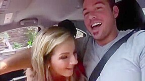 teen 18+ Babe Bella Rose Fucking With A Stranger In Public