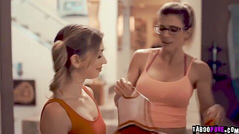 teen 18+ Mackenzie Bangs With Coach Cory And Husband Just T