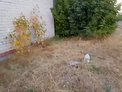 teen 18+ Slut Fucked In The Ass Behind The Garages