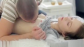 teen 18+ banged by step-brother while doing homework