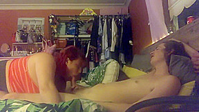 teen 18+ couple cum before fucking to lofi
