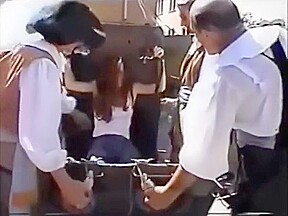 teen 18+ girl captured, locked up, and tickle-tortured by men - FOR REAL