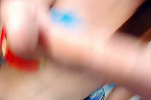 teen 18+ ladyman Jerks Off And Eats sperm