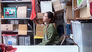 teen 18+ steals things to get fucked by bigcock