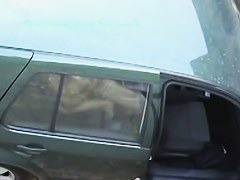 teens 18+ having sex in a car filmed on cam