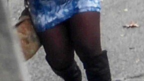 thick dominican in tight ass spandex