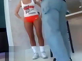 trampling sneakers hooters