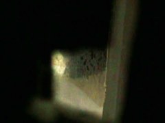 window video of a couple dancing and a naked ass