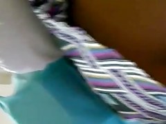 work upskirt brunette